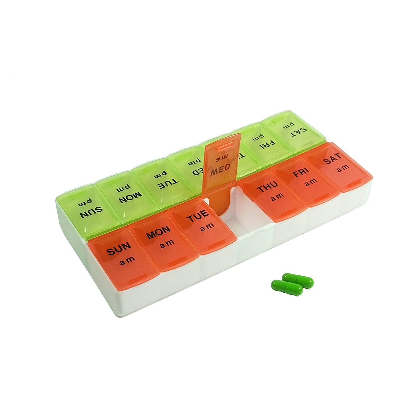 AKL-003-Weekly Pill Box AM/PM