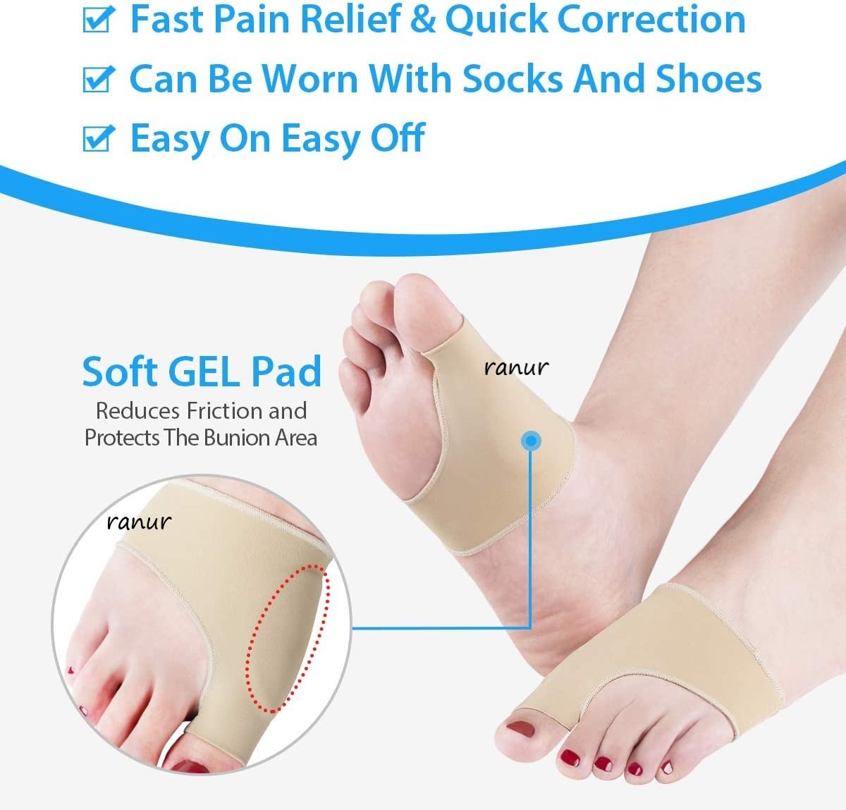 AKL-025-Bunion Sleeve