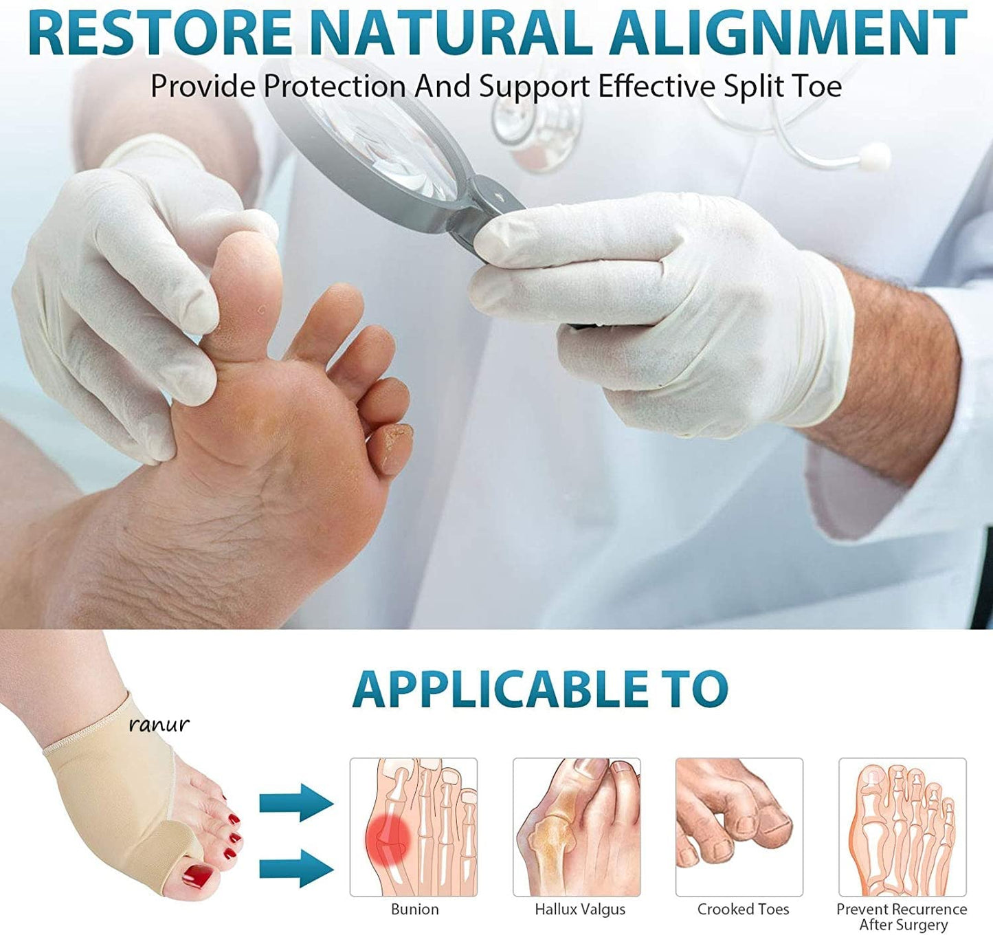 AKL-025-Bunion Sleeve