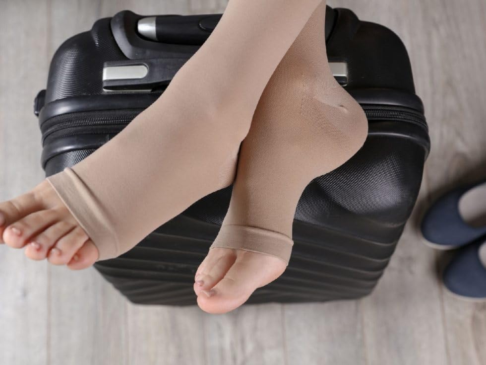 AK593-BK-Aktive Support Compression Stocking-Below Knee Class 2