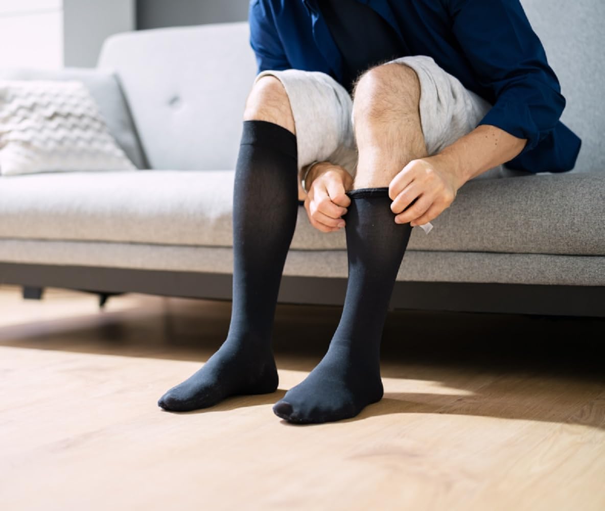 AK-591-Aktive Support Travel Flighit Socks