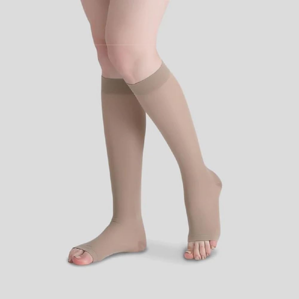AK593-BK-Aktive Support Compression Stocking-Below Knee Class 2