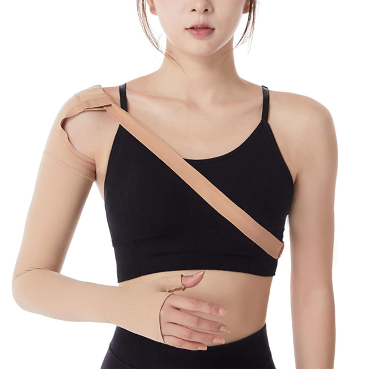 AK597-Aktive Support Medical compression arm Sleeves-Righrt and Left hand