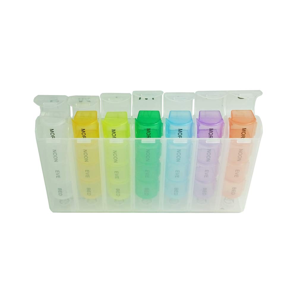 AKL-032-Aktive life 7 days Weekly Pill Case Medicine Tablet Dispenser
