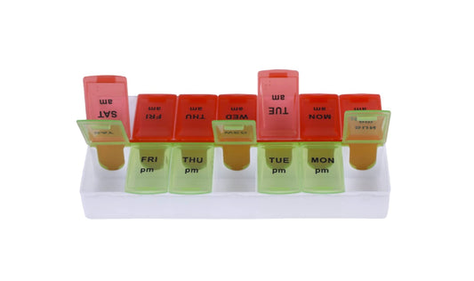 AKL003-Aktive life weekly Am-pm Pill box