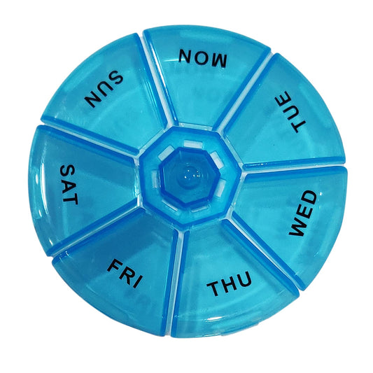 AKL030-2-Aktive life Round pill Organiser-Pack of 2